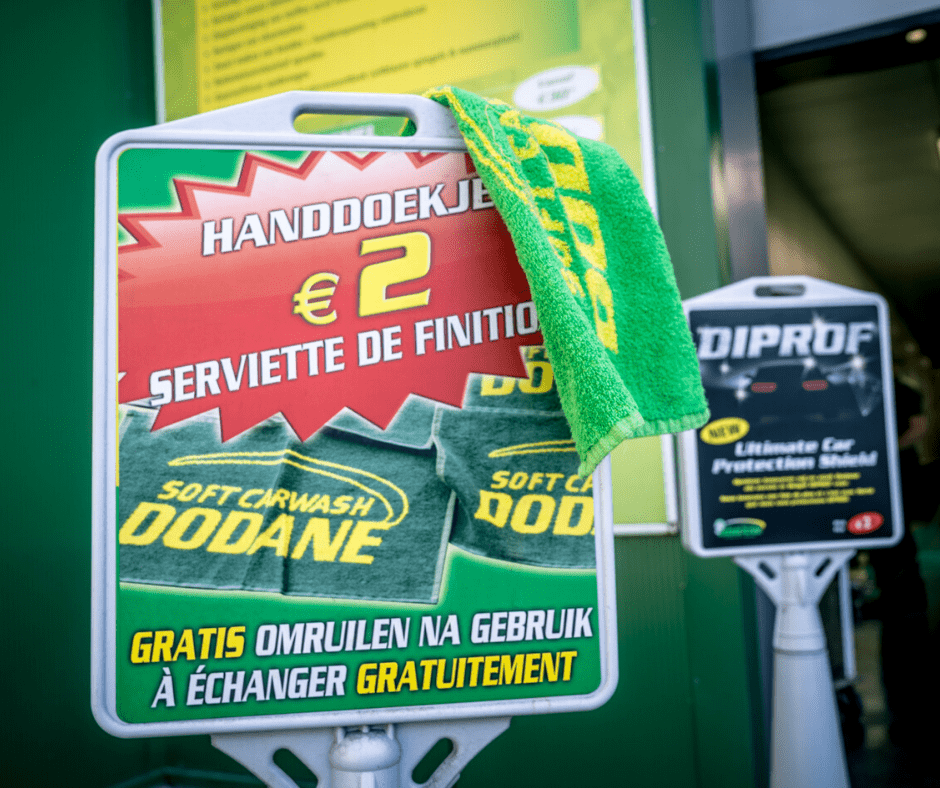 Hoogwaardige droogdoek met gratis omruilservice!